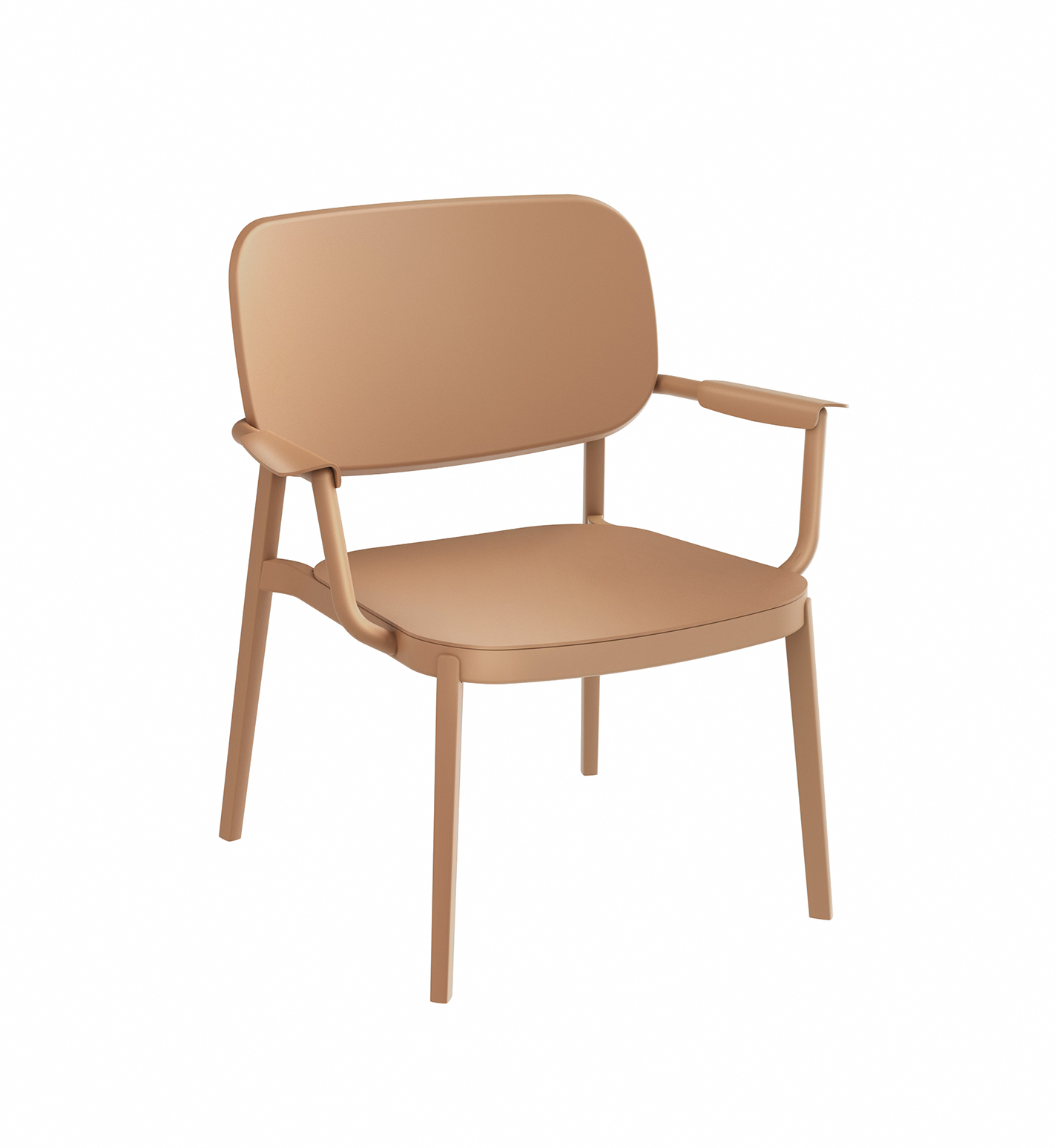 Oval Lounge Armchair