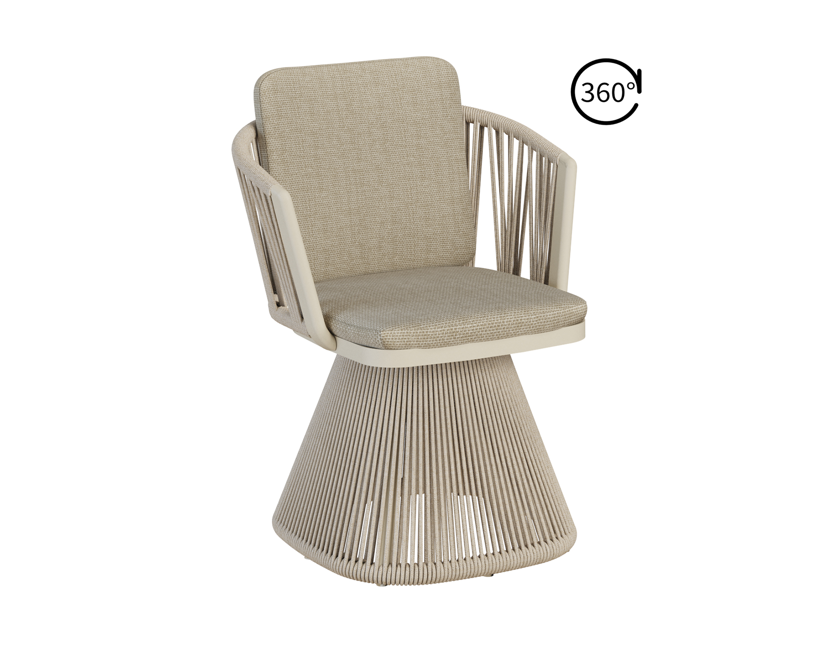 Marrakech Swivel Dining Armchair